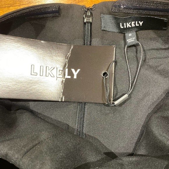 Likely x Revolve Formal Black High Low Jenny Gown Halter Top Women’s 0 - Picture 10 of 12